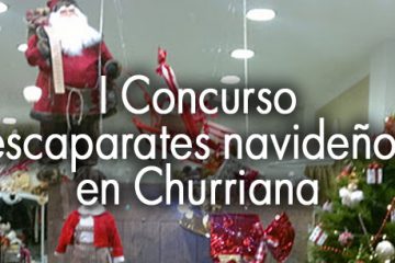 escaparates navideños en Churriana