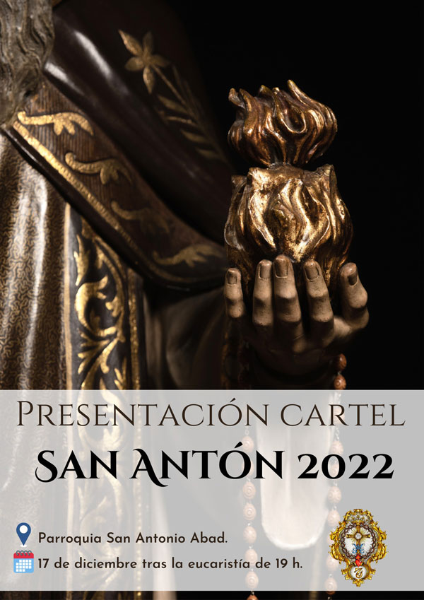 presentacion cartel san antón 2022