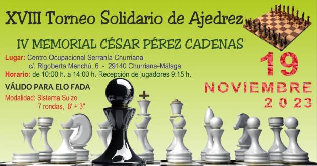 torneo ajedrez solidario